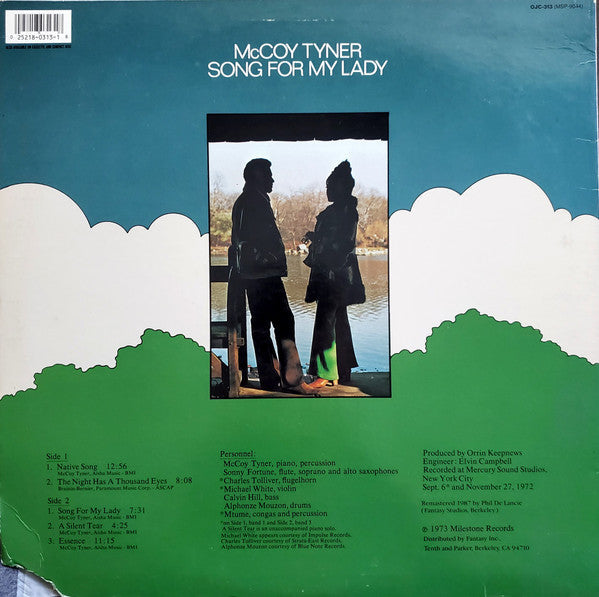 Release: Song For My Lady-Vinyl-US-1987-OJC-313, MSP-9044-3292339