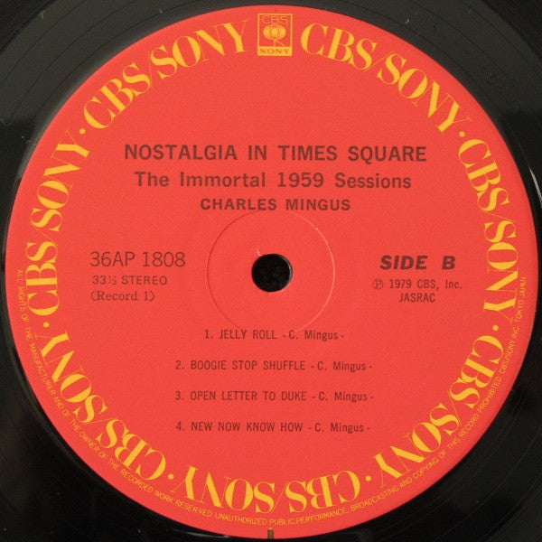 Nostalgia In Times Square / The Immortal 1959 Sessions