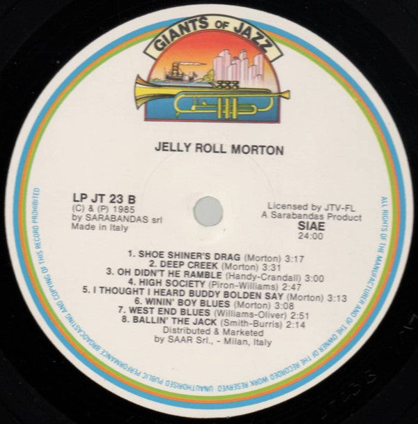 "Jelly Roll" Morton