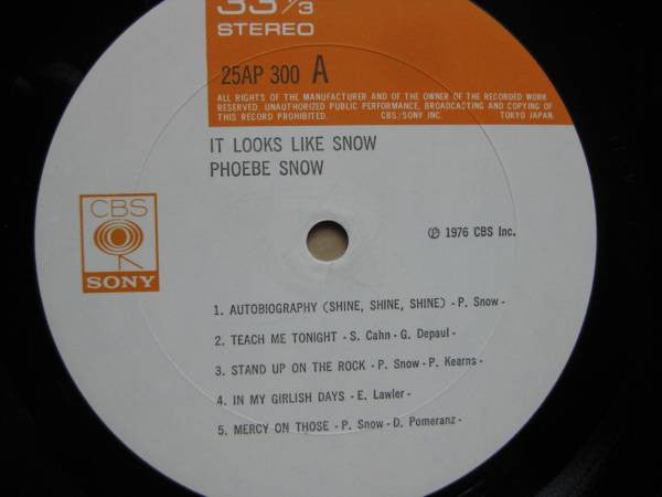 It Looks Like Snow = 雪模様