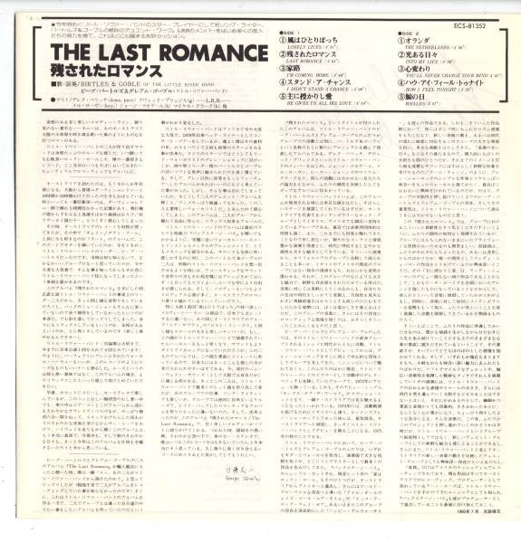 Master Release: The Last Romance by Birtles & Goble