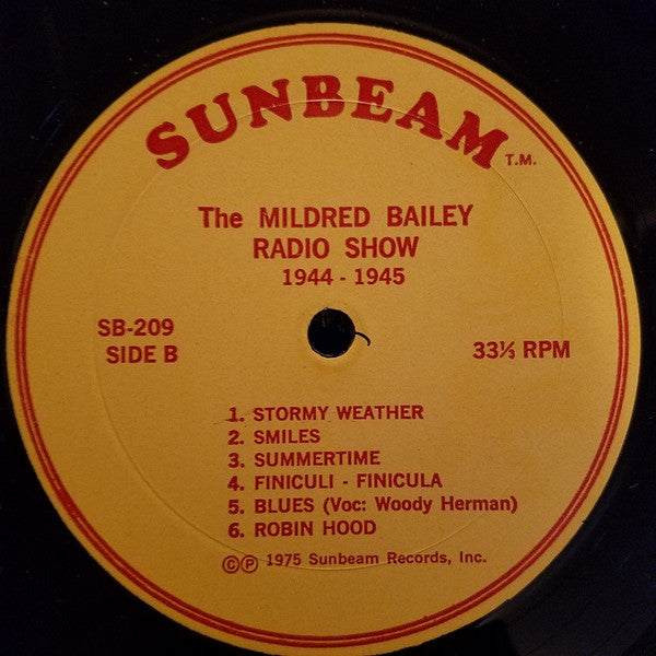 The Mildred Bailey Radio Show - 1944-1945