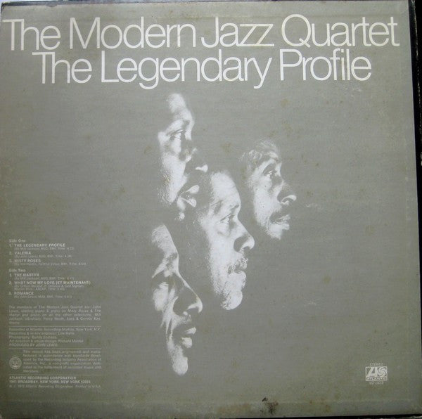 Release: The Legendary Profile-Vinyl-US-1972-SD 1623-1635785