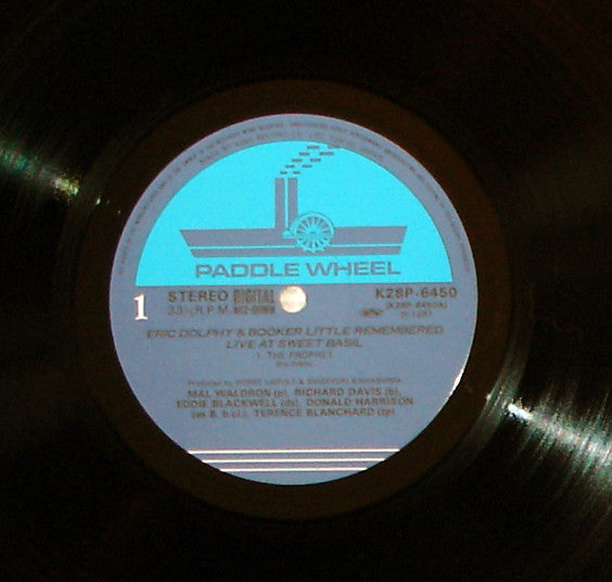 Eric Dolphy & Booker Little Remembered Live At Sweet Basil