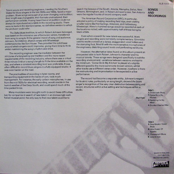 Master Release: Delta Blues: The Alternative Takes by Robert Johnson