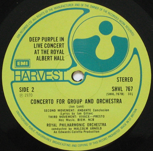 Concerto For Group And Orchestra