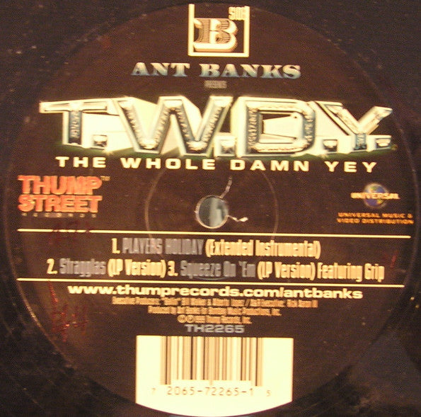 Master Release: Players Holiday by Ant Banks