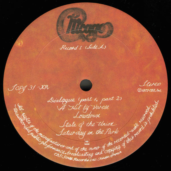 Chicago Live In Japan