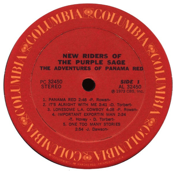 The Adventures Of Panama Red