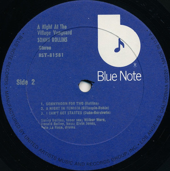 A Night At The "Village Vanguard"