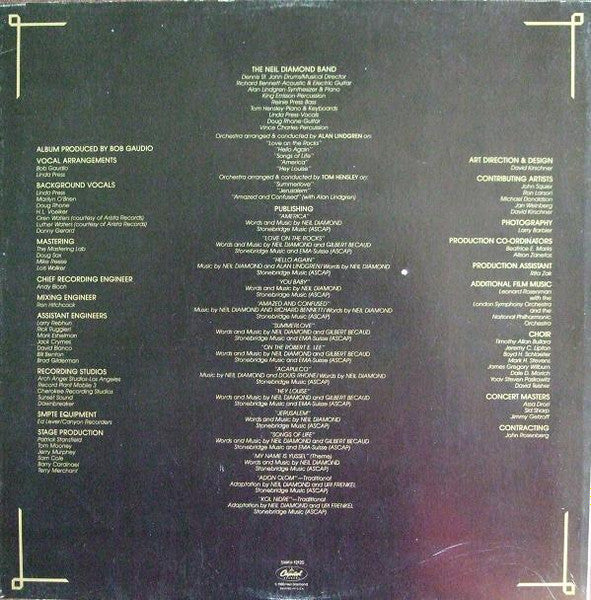 The Jazz Singer (Original Songs From The Motion Picture)