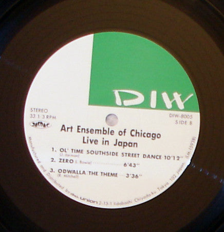 Release: Live In Japan-Vinyl-Japan-1985-DIW-8005-1120483