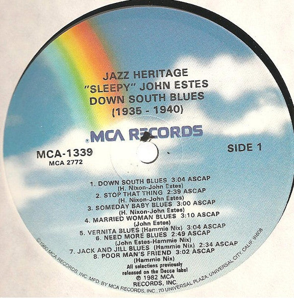 Down South Blues (1935-1940)