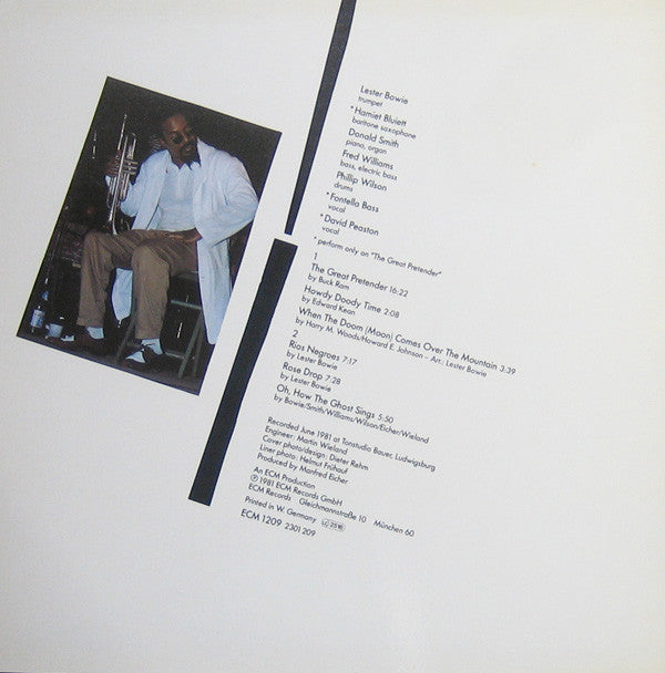 Release: The Great Pretender-Vinyl-Germany-1981-ECM 1209, 2301 209-1125268