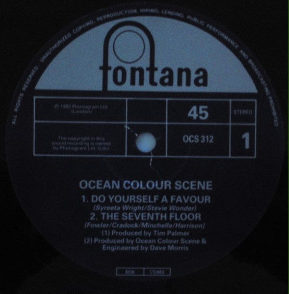 Master Release: Do Yourself A Favour by Ocean Colour Scene