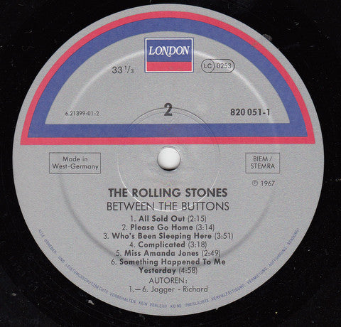 Between The Buttons