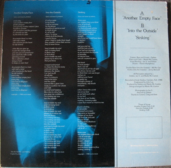 Release: Another Empty Face-Vinyl-UK-1984-IC 003-1002721