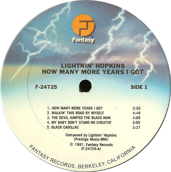 Master Release: How Many More Years I Got by Lightnin' Hopkins