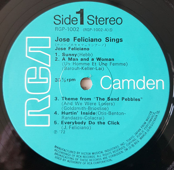 José Feliciano Sings
