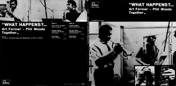 What Happens?... Art Farmer - Phil Woods Together