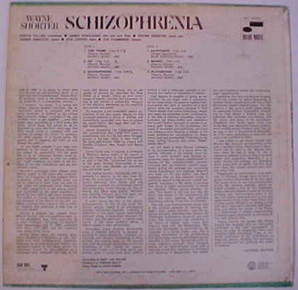 Release: Schizophrenia-Vinyl-US-1969-BST 84297-21495823