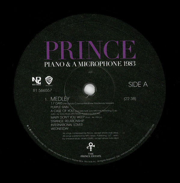 Piano & A Microphone 1983