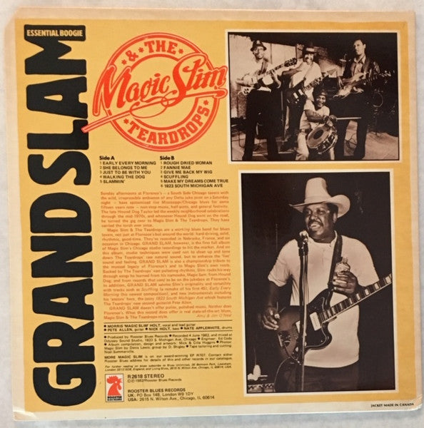 Master Release: Grand Slam by Magic Slim & The Teardrops