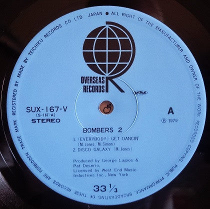 Release: Bombers 2-Vinyl-Japan-1979-SUX-167-V-11926617
