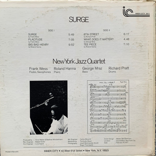 Release: Surge-Vinyl-US-1977-IC 3011-25474516