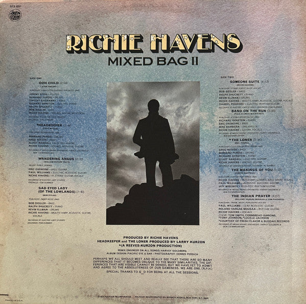 Master Release: Mixed Bag II by Richie Havens
