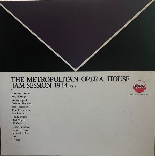 Master Release: The Metropolitan Opera House Jam Session 1944 (vol. 2) by Various