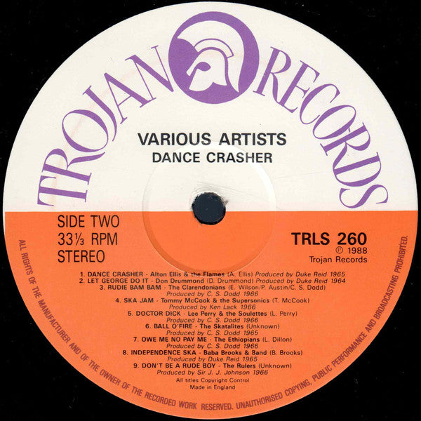 Dance Crasher (Ska To Rock Steady)