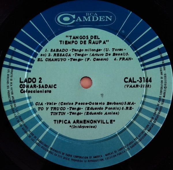 Tangos Del Tiempo De Ñaupa