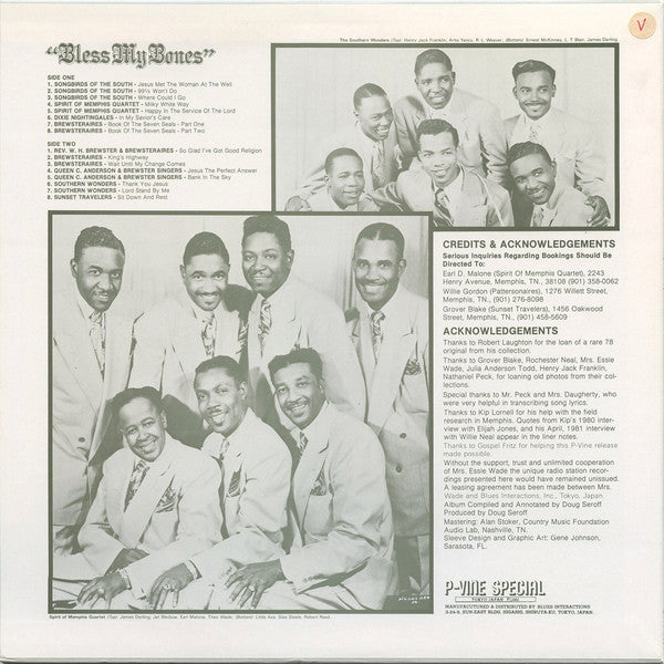 "Bless My Bones" Memphis Gospel Radio - The Fifties