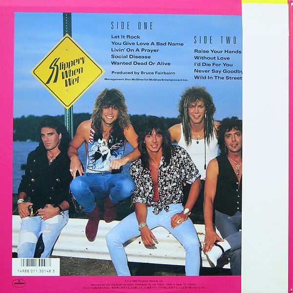 Release: Slippery When Wet-Vinyl-Japan-1986-28PP-1025-14736569
