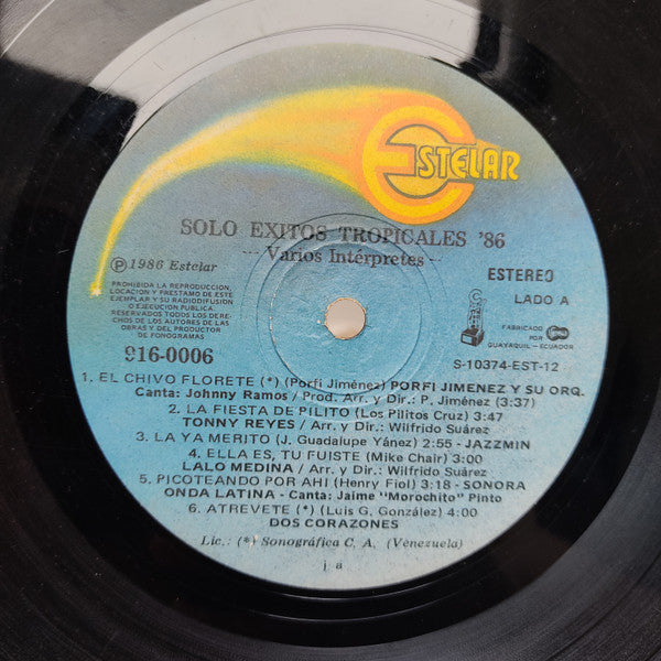 Solo Éxitos Tropicales '86