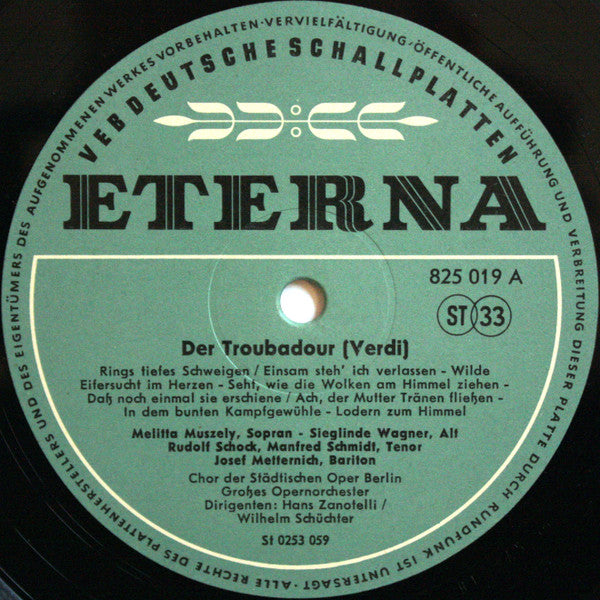 Der Troubadour (Querschnitt)