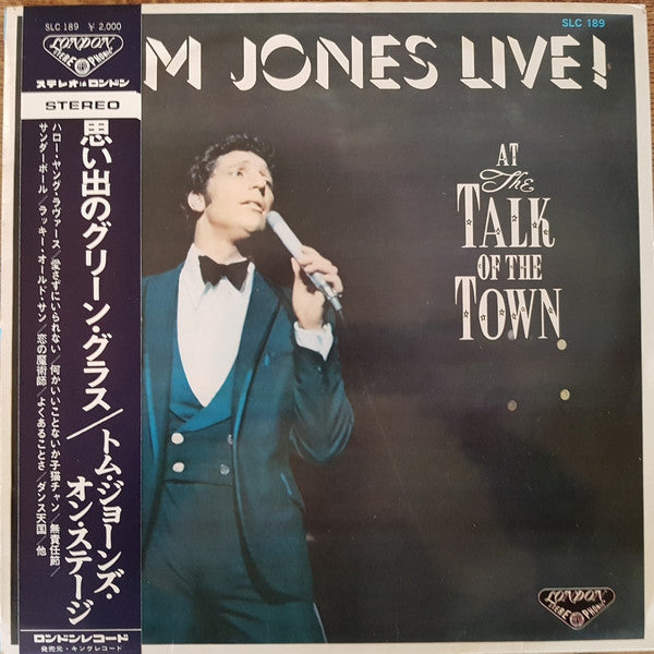 Master Release: Tom Jones Live! At The Talk Of The Town by Tom Jones