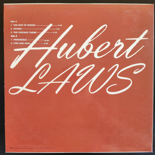 Hubert Laws