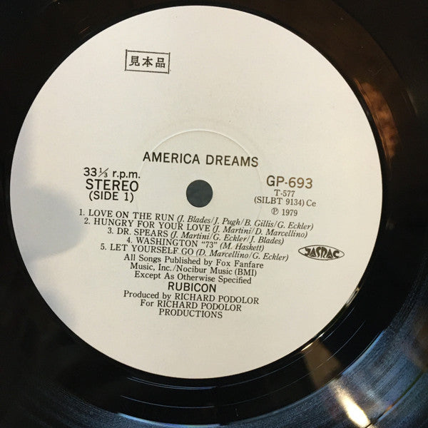 Release: America Dreams-Vinyl-Japan-1979-GP-693-26653280
