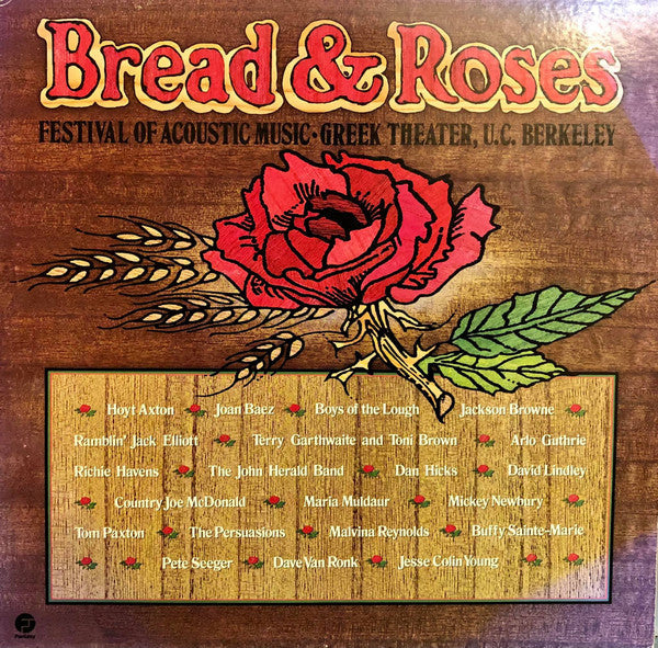 Master Release: Bread & Roses: Festival Of Acoustic Music by Various