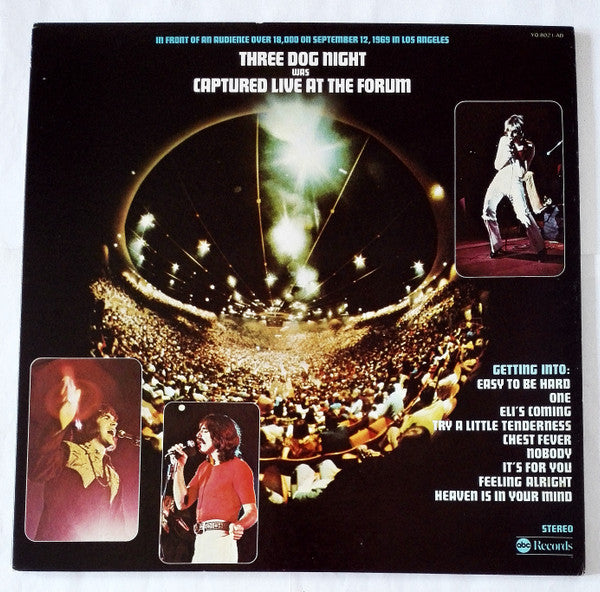Release: Captured Live At The Forum-Vinyl-Japan-1976-YQ-8021-AB-13921304
