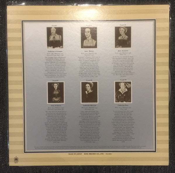 The Six Wives Of Henry VIII