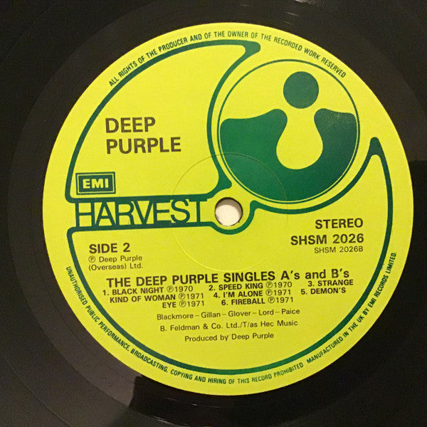 The Deep Purple Singles A's & B's