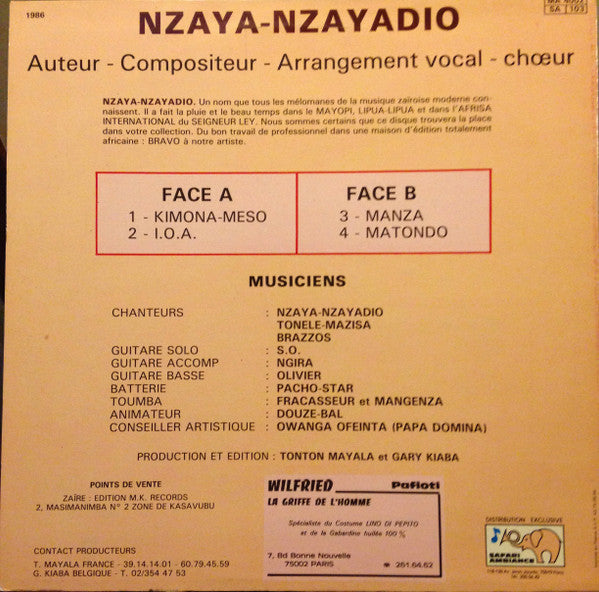 Master Release: Kimona Meso by Nzaya Nzayadio