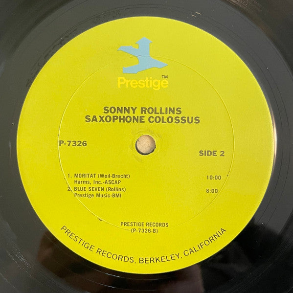 Release: Saxophone Colossus-Vinyl-US-1972-PR 7326-18813880