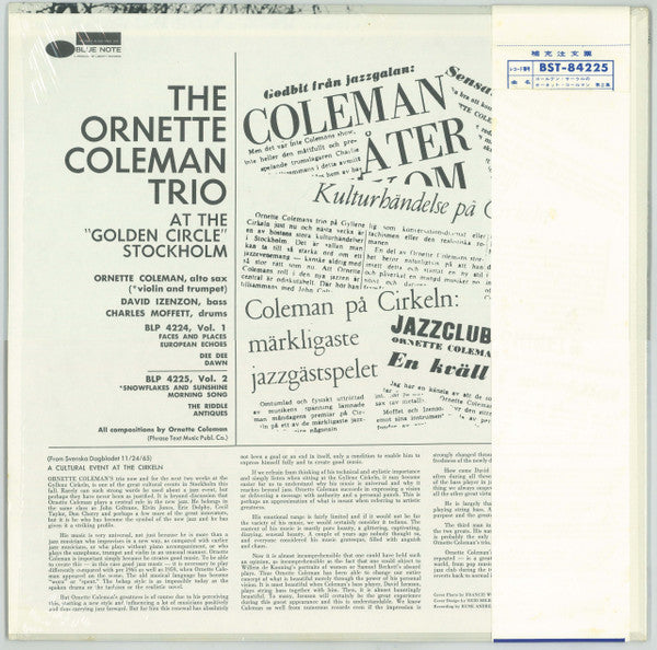 At The "Golden Circle" Stockholm - Volume Two