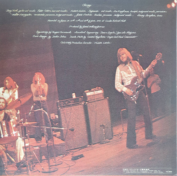 Chicago Live In Japan