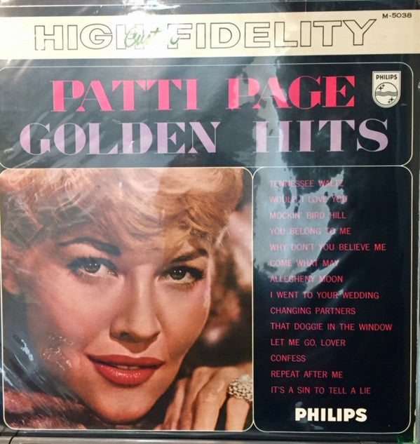 Release: Patti Page Golden Hits-Vinyl-Japan-None-M-5038-13364261