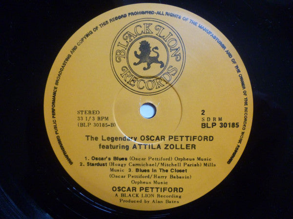 Master Release: The Legendary Oscar Pettiford by Oscar Pettiford